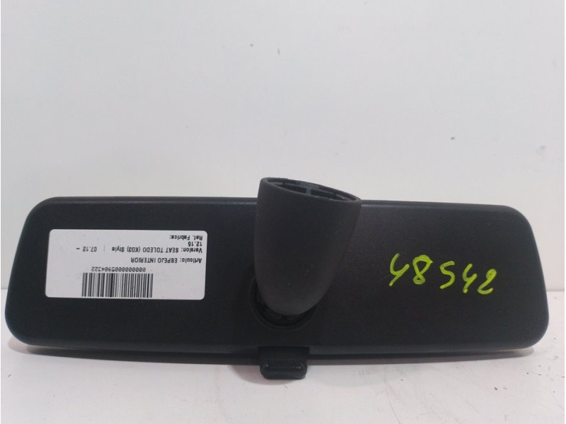 Recambio de espejo interior para seat toledo (kg3) style referencia OEM IAM 3C08575511  