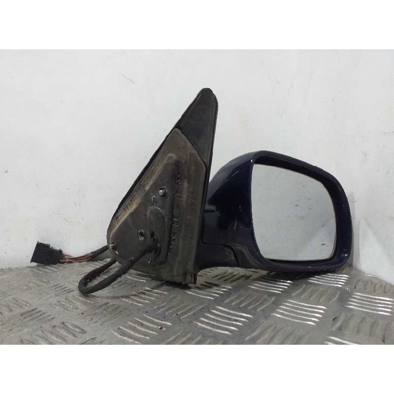 Recambio de retrovisor derecho para seat toledo (1m2) select referencia OEM IAM  AZUL ELECTRICO