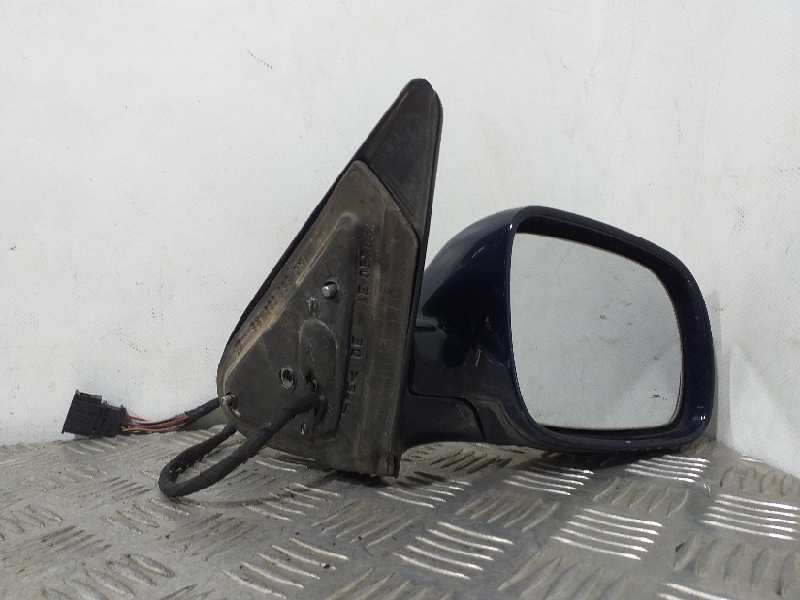 Recambio de retrovisor derecho para seat toledo (1m2) select referencia OEM IAM  AZUL ELECTRICO