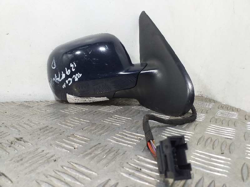 Recambio de retrovisor derecho para seat toledo (1m2) select referencia OEM IAM  AZUL ELECTRICO