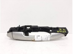 Recambio de maneta exterior trasera izquierda para fiat stilo (192) 1.6 16v referencia OEM IAM  PLATA 