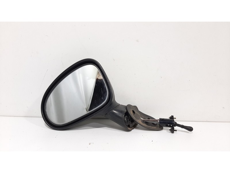 Recambio de retrovisor izquierdo para daewoo matiz cd referencia OEM IAM 96323344S NEGRO MANUAL
