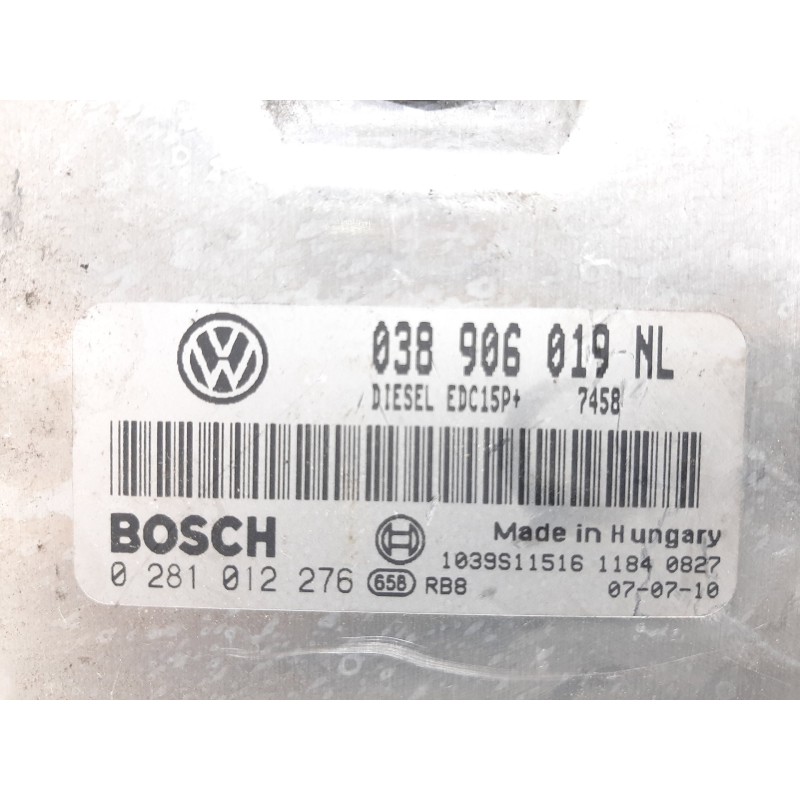 CENTRALITA MOTOR UCE 038906019NL 0281012276  - imagen 3