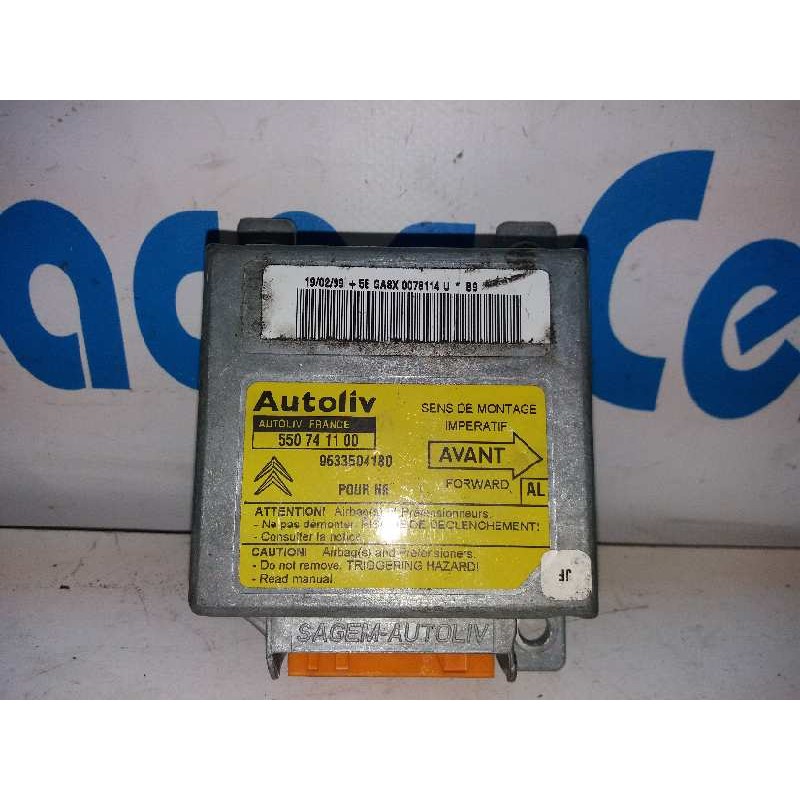 CENTRALITA AIRBAG 550741100 9633504180  - imagen 2