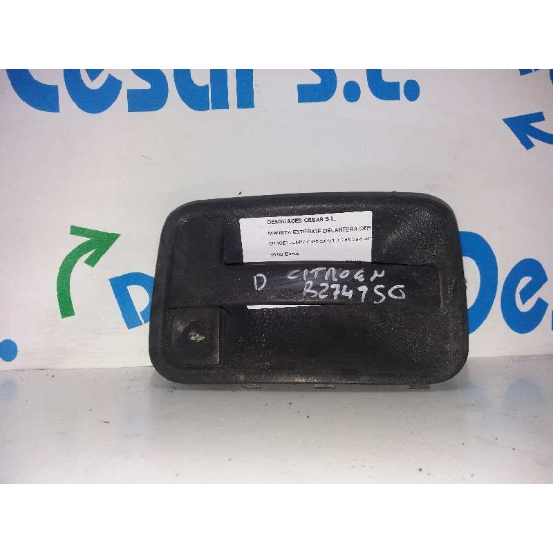 Recambio de maneta exterior delantera derecha para citroën jumpy 1.9 d sx caja cerrada acristalada referencia OEM IAM   