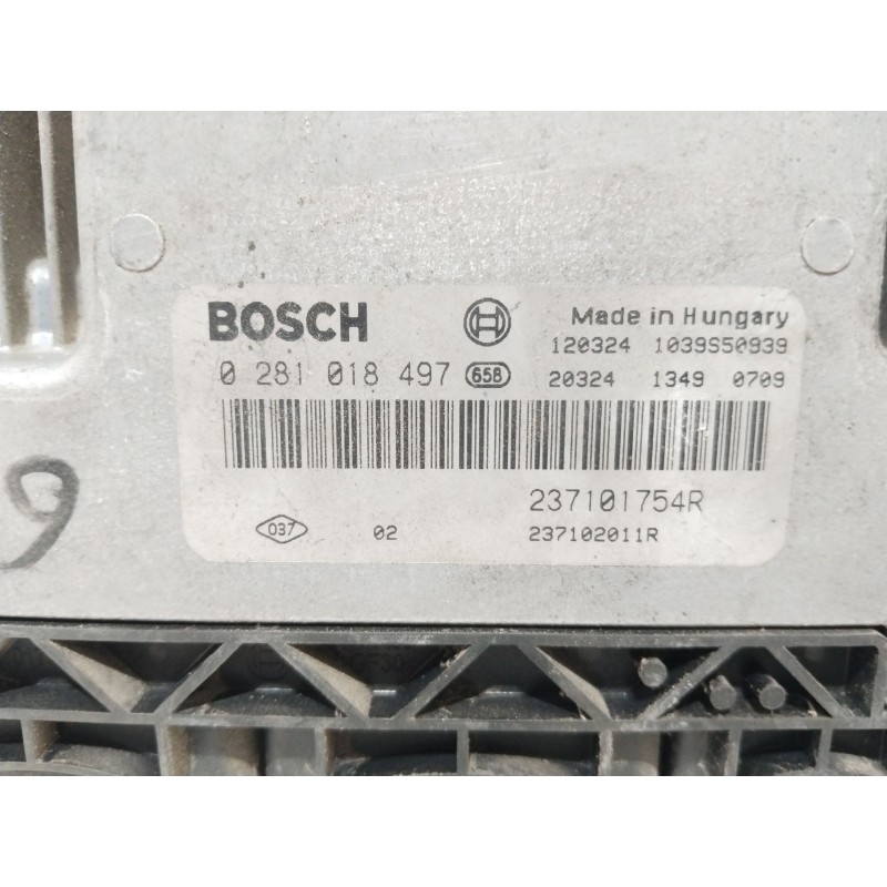 CENTRALITA MOTOR UCE 237101754R  - imagen 2