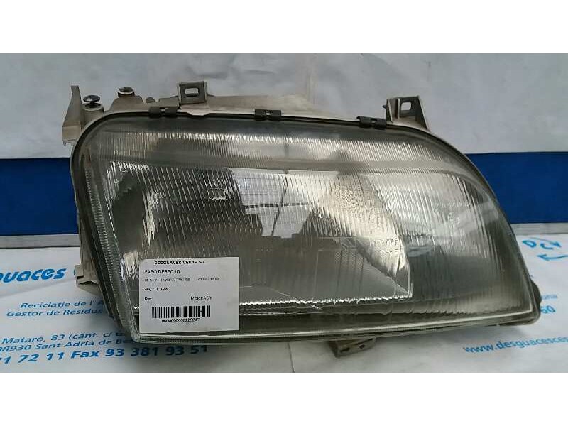 Recambio de faro derecho para seat alhambra (7v8) se referencia OEM IAM   