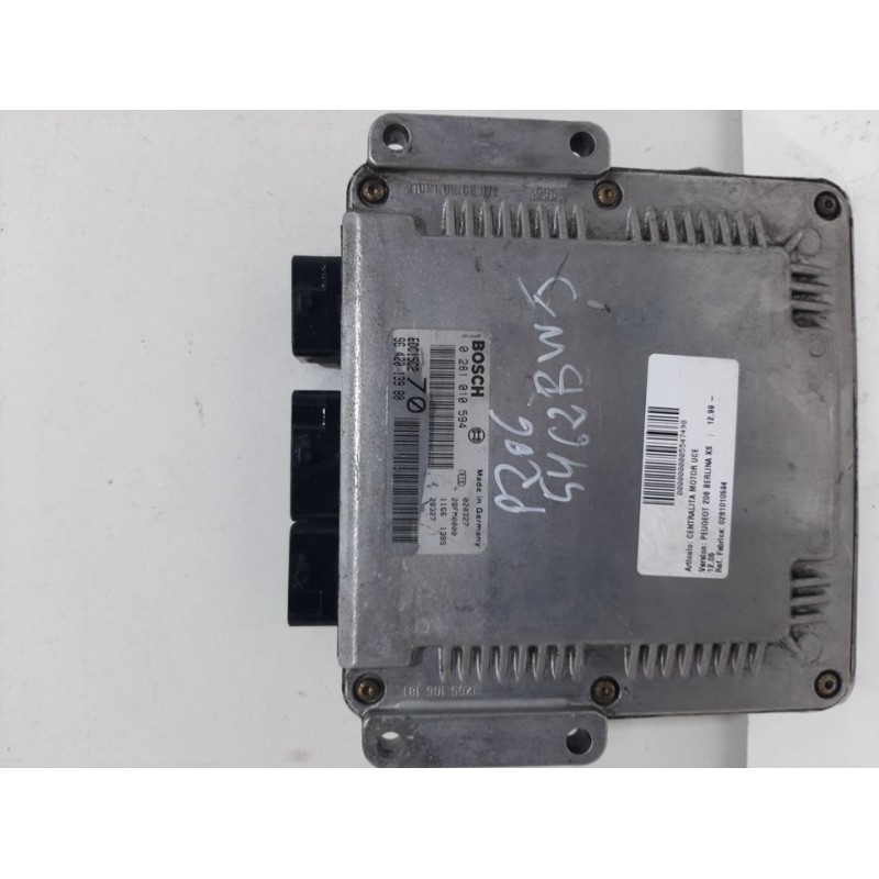 CENTRALITA MOTOR UCE 0281010594 9642013980  - imagen 1
