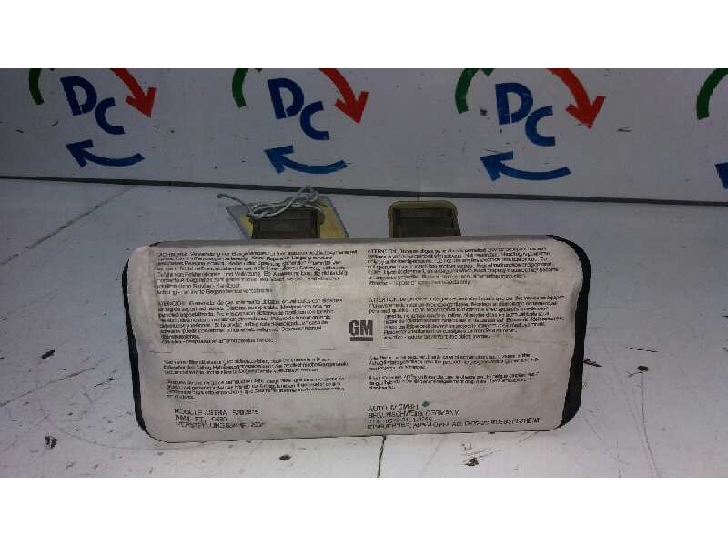 Recambio de airbag delantero derecho para opel astra g berlina comfort referencia OEM IAM 09185831   Recambio de airbag delantero derecho para opel astra g berlina comfort referencia OEM IAM 09185831