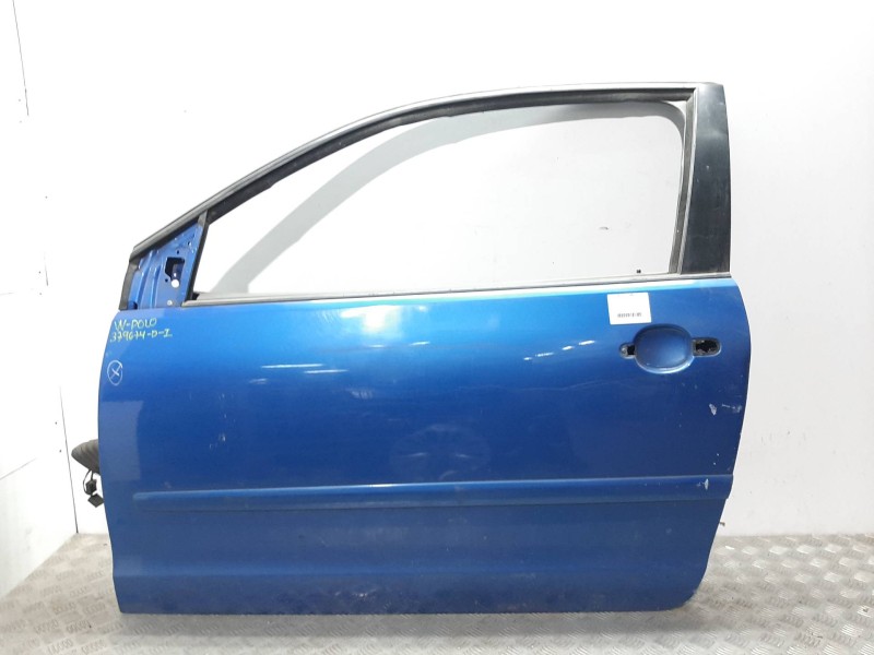 Recambio de puerta delantera izquierda para volkswagen polo (9n1) 1.2 referencia OEM IAM AZUL AZUL 