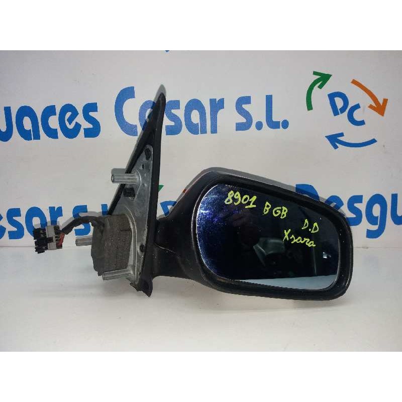 Recambio de retrovisor derecho para citroën xsara berlina 2.0 hdi sx (66kw) referencia OEM IAM  ELÉCTRICO GRANATE