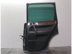 Recambio de puerta trasera derecha para volkswagen touareg (7la) tdi r5 referencia OEM IAM  GRIS  2