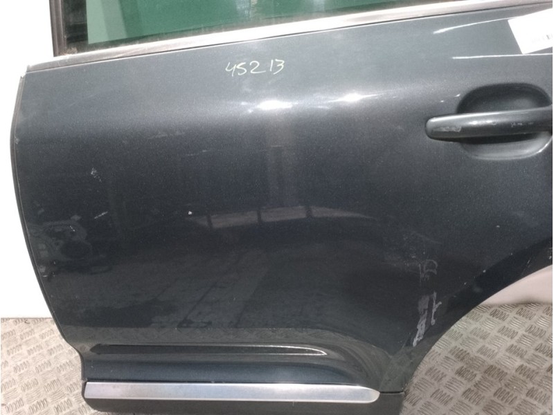 Recambio de puerta trasera izquierda para volkswagen touareg (7la) tdi r5 referencia OEM IAM  GRIS 