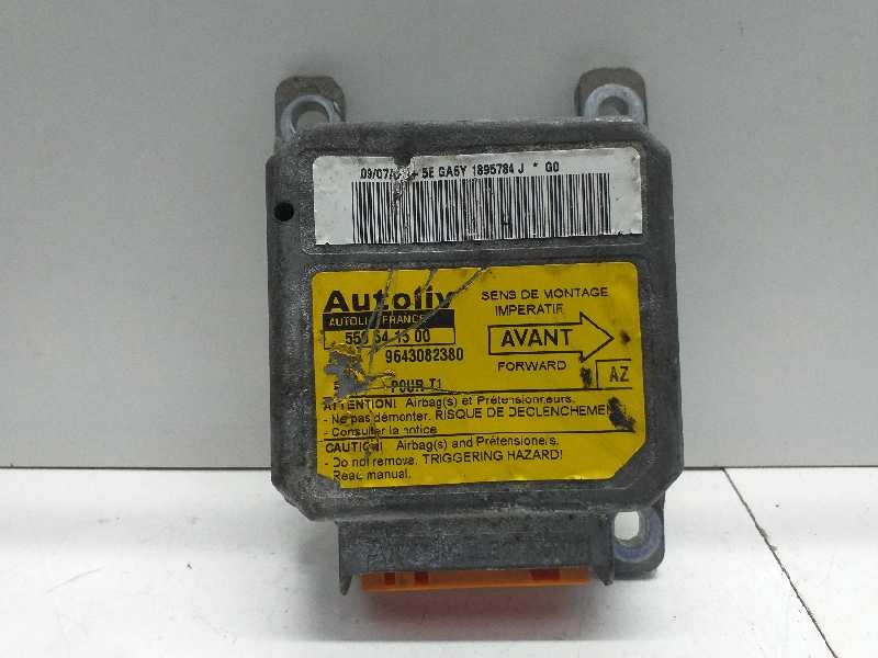 Recambio de centralita airbag para citroën xsara picasso 1.6 sx referencia OEM IAM 550541500 9643082380 