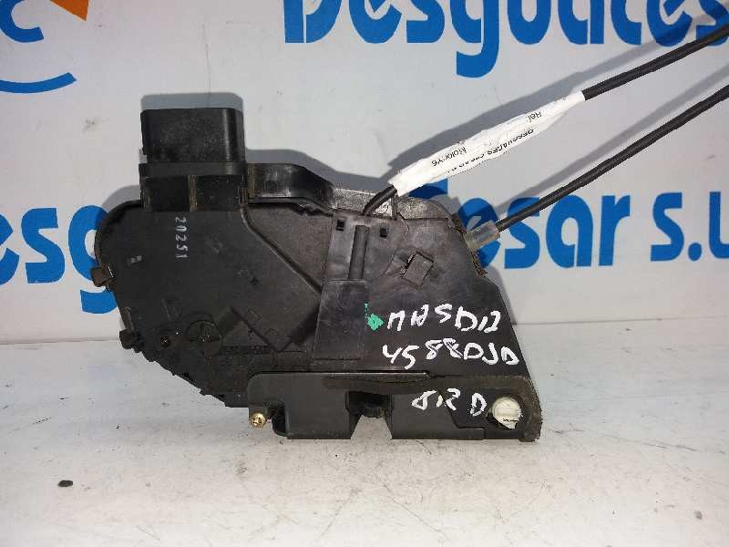 Recambio de cerradura puerta trasera derecha para mazda 3 berlina (bk) 1.6 crdt active referencia OEM IAM   