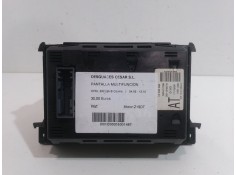 Recambio de pantalla multifuncion para opel zafira b cosmo referencia OEM IAM 13208089   2