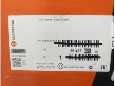 Recambio de disco freno delantero derecho para toyota hilux (kun) 2.5 turbodiesel referencia OEM IAM 1642765980   2