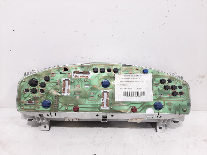 Recambio de cuadro instrumentos para nissan primera berlina (p11) gx referencia OEM IAM 248102F916  