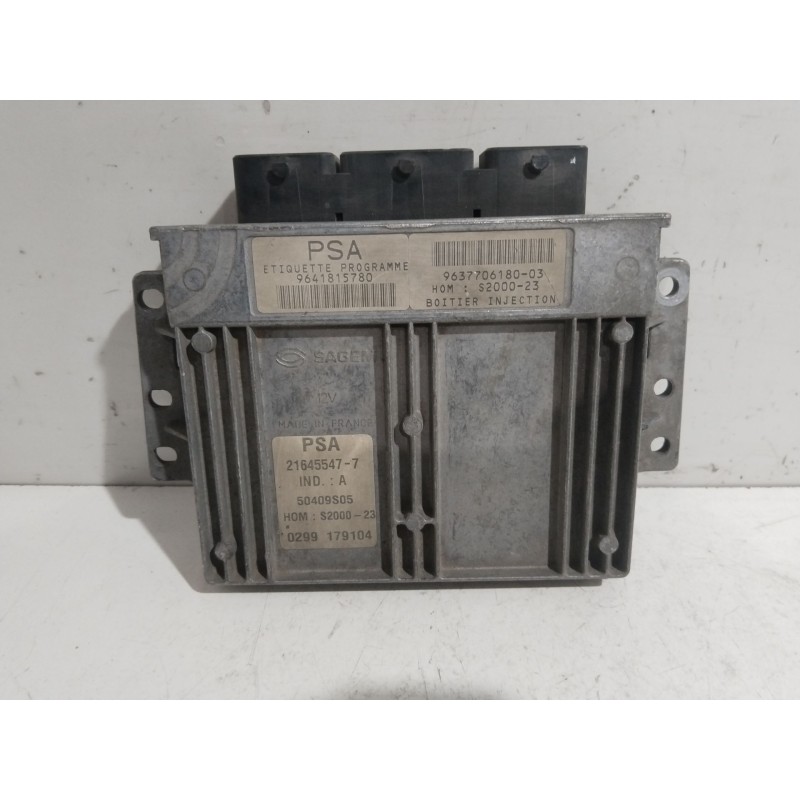 CENTRALITA MOTOR UCE 9641815780 21645547 - imagen 4