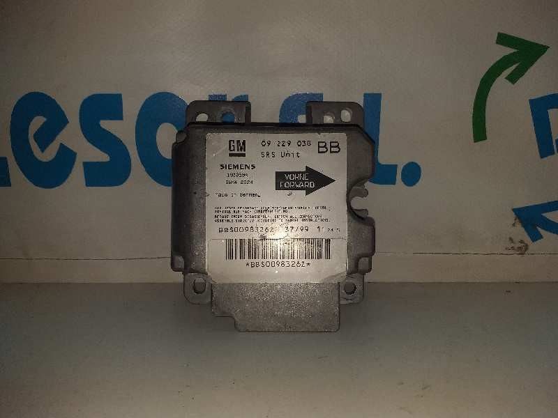 Recambio de centralita airbag para opel corsa b top (e) referencia OEM IAM 5WK42924 1923594 09229038