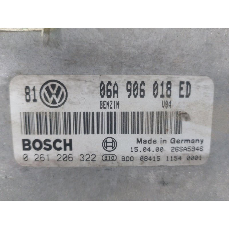 Recambio de centralita motor uce para volkswagen golf iv berlina (1j1) highline referencia OEM IAM 0261206322 06A906018ED 