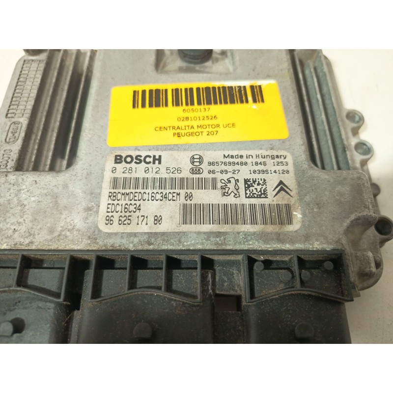 CENTRALITA MOTOR UCE 0281012526  - imagen 4