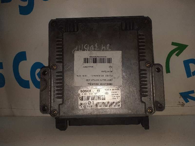 Recambio de centralita motor uce para peugeot 206 berlina xs referencia OEM IAM 0281010767 9643524980 