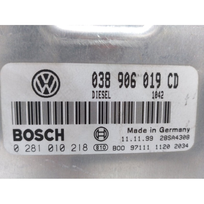 CENTRALITA MOTOR UCE 038906019CD  - imagen 3