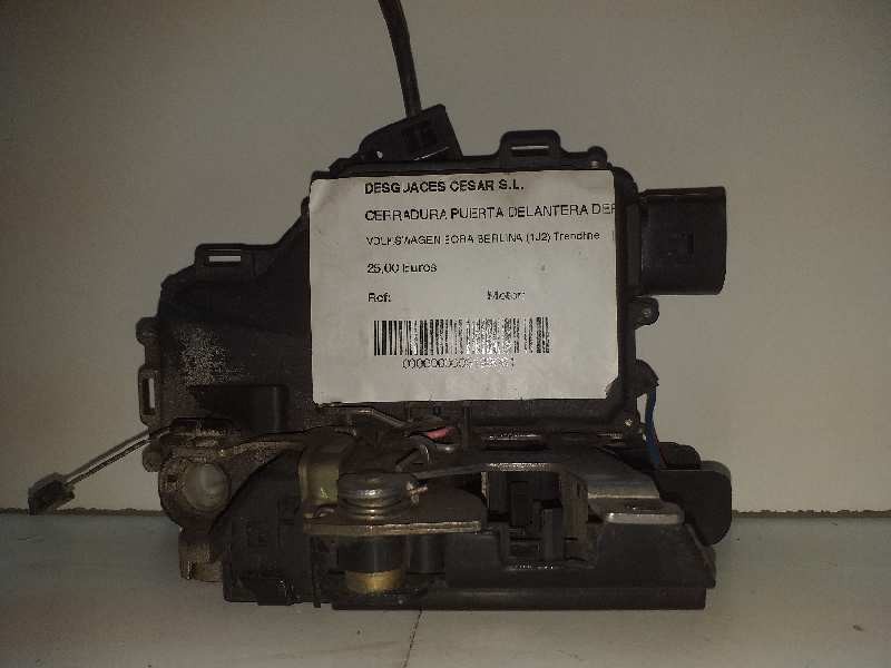Recambio de cerradura puerta delantera derecha para volkswagen bora berlina (1j2) trendline referencia OEM IAM   
