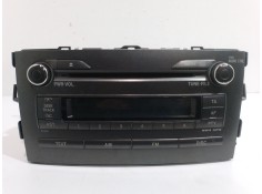 Recambio de sistema audio / radio cd para toyota auris sol referencia OEM IAM 8612002520  