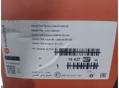 Recambio de disco freno trasero derecho para ssangyong actyon 2.0 td cat referencia OEM IAM 1642780780   2