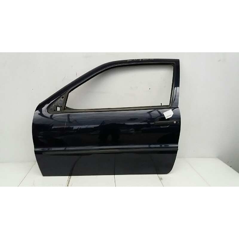 Recambio de puerta delantera izquierda para volkswagen polo berlina (6n1) air referencia OEM IAM 6N3831055M AZUL MARINO 3 PUERTA