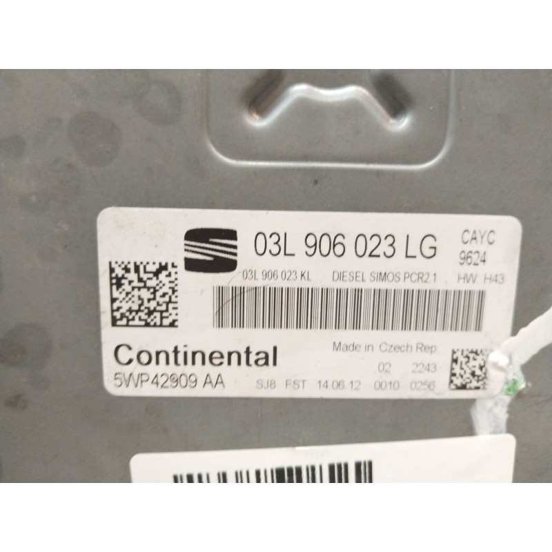 CENTRALITA MOTOR UCE 03L906023LG 5WP42909AA - imagen 3