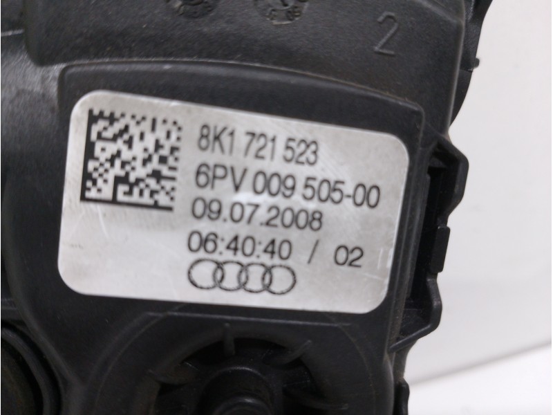 Recambio de pedal acelerador para audi a4 ber. (b8) básico referencia OEM IAM 8K1721523 6 PINES 6PV00950500
