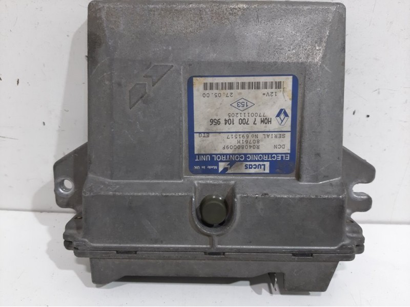 Recambio de centralita motor uce para renault clio ii fase i (b/cbo) 1.9 d referencia OEM IAM  HOM7700104956 