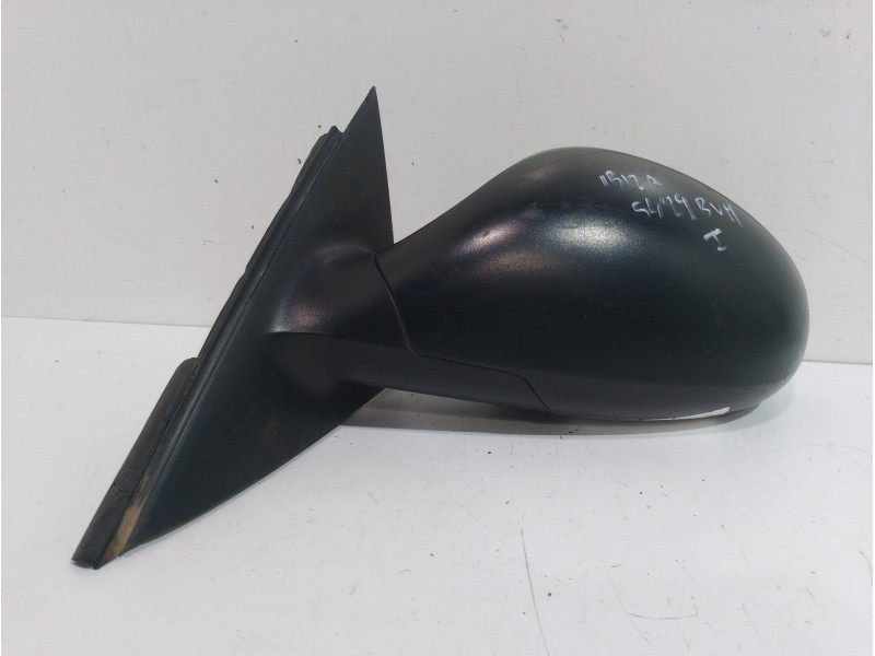 Recambio de retrovisor izquierdo para seat ibiza (6l1) sport referencia OEM IAM  NEGRO MANUAL