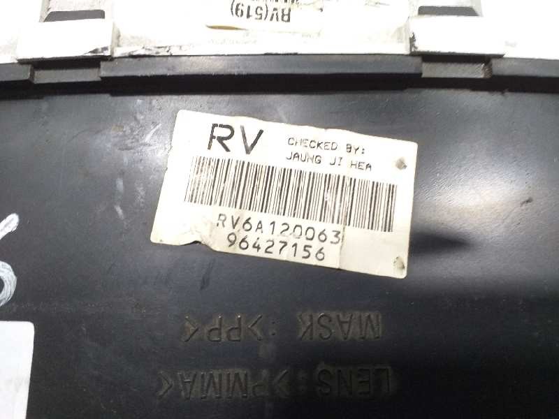 Recambio de cuadro instrumentos para chevrolet tacuma se referencia OEM IAM 96427156 RV6A120063 