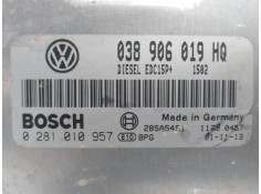 Recambio de centralita motor uce para seat ibiza (6l1) sport referencia OEM IAM 0281010957 038906019HQ  2