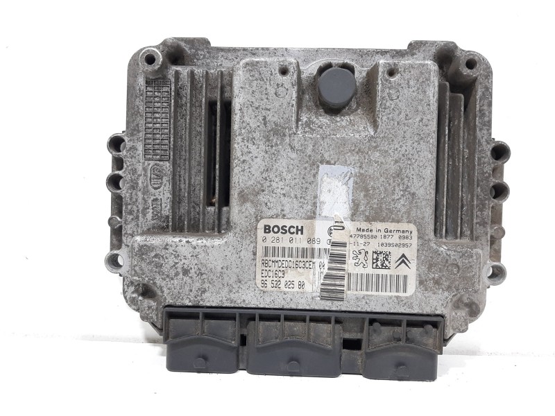 Recambio de centralita motor uce para peugeot 206 berlina xt referencia OEM IAM 0281011089 9653202580  Recambio de centralita motor uce para peugeot 206 berlina xt referencia OEM IAM 0281011089 9653202580