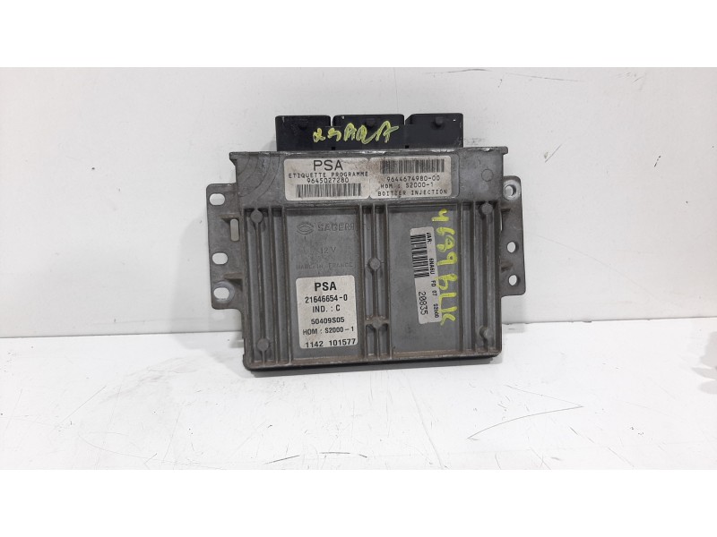 Recambio de centralita motor uce para citroën xsara picasso 1.8 16v referencia OEM IAM 1938FJ  