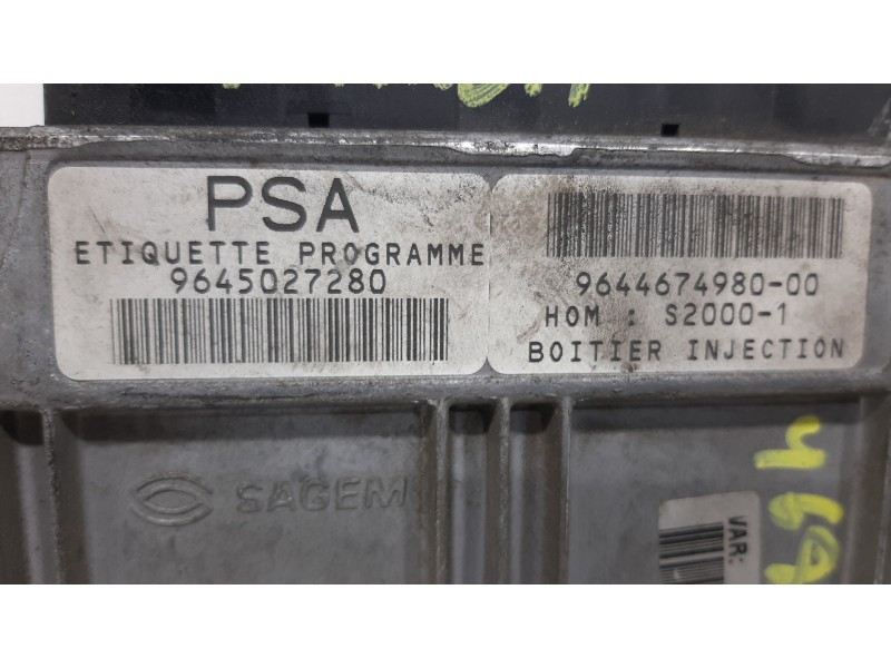 Recambio de centralita motor uce para citroën xsara picasso 1.8 16v referencia OEM IAM 1938FJ  