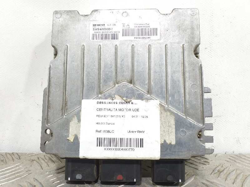 Recambio de centralita motor uce para peugeot 307 (s1) xs referencia OEM IAM 5WS40030B-7 HW9644302380 
