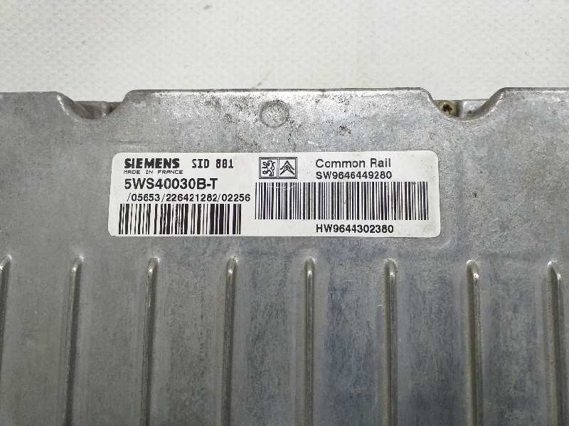 Recambio de centralita motor uce para peugeot 307 (s1) xs referencia OEM IAM 5WS40030B-7 HW9644302380 