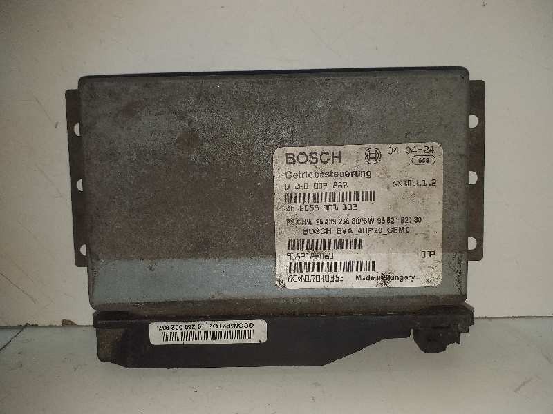 Recambio de centralita motor uce para peugeot 607 (s1) básico referencia OEM IAM 0260002887 9643926680 