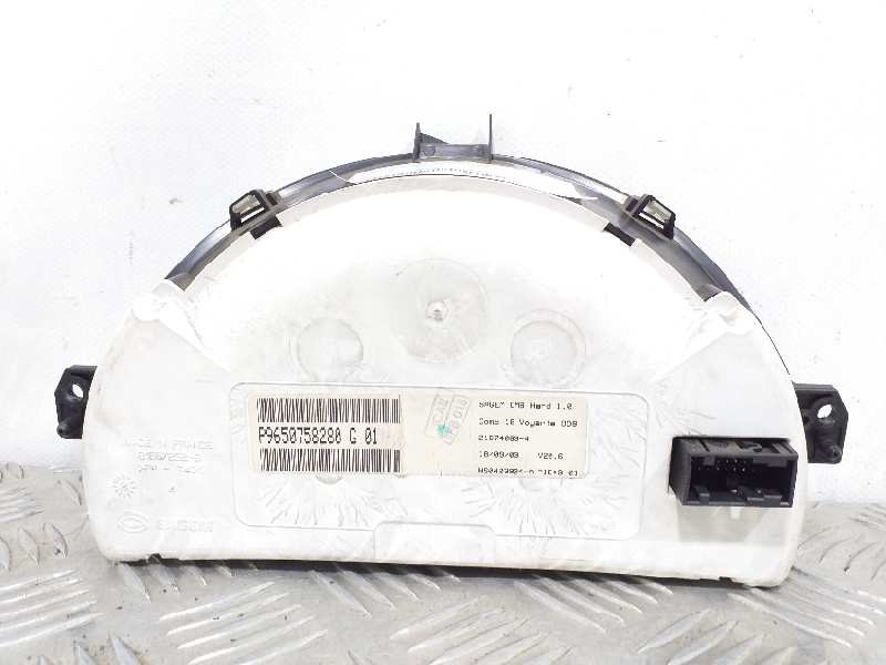Recambio de cuadro instrumentos para citroën c2 vtr referencia OEM IAM P9650758280 6105EV 