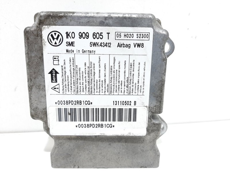 Recambio de centralita airbag para seat altea xl (5p5) stylance / style referencia OEM IAM 1K0909605T  