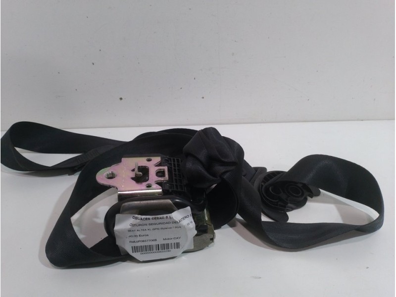 Recambio de cinturon seguridad delantero derecho para seat altea xl (5p5) stylance / style referencia OEM IAM 5P0857706B  