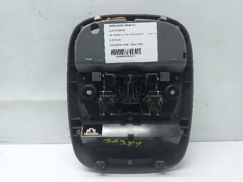 Recambio de luz interior central para kia carens 2.0 crdi lx monovolumen referencia OEM IAM 0K2FA51410B  