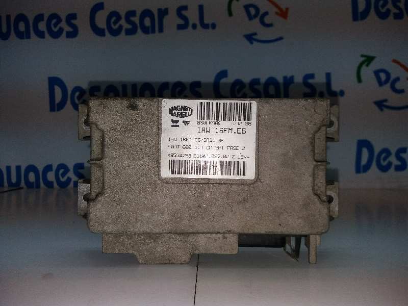 Recambio de centralita motor uce para fiat brava (182) 1.6 16v / 16v 100 elx referencia OEM IAM 16FME6 46534753 