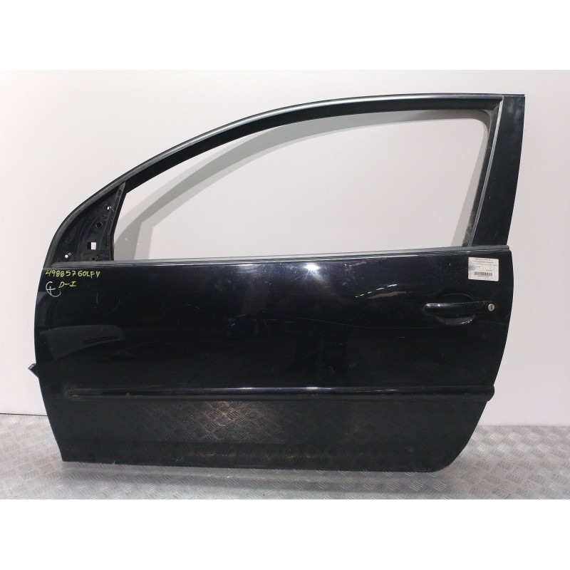 Recambio de puerta delantera izquierda para volkswagen golf v berlina (1k1) conceptline (e) referencia OEM IAM  NEGRO 